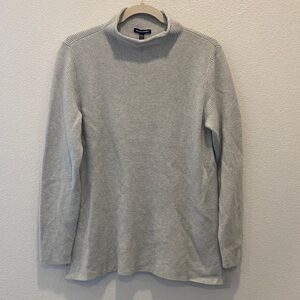 Eileen Fisher | Cowl neck ribbed cashmere sweater